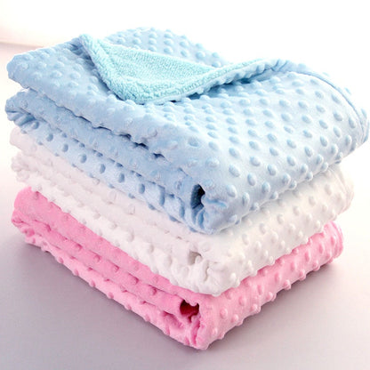 Polar Dot Baby Blanket Blanket Newborn Baby Swaddle Wrap Envelope Bebe Wrap Newborn Baby Bedding Blanket