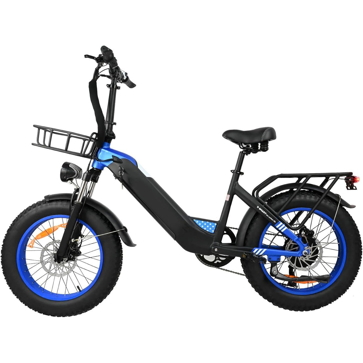 500W Motor Electric Bike For Adults, 20 X 4 Inches Fat Tire Bike,  7 Speed 48V 25MPH Removable Battery Mountain E-Bike