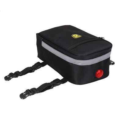 Rear-end seat bag for mountain bike electric car