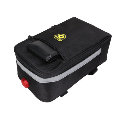 Rear-end seat bag for mountain bike electric car