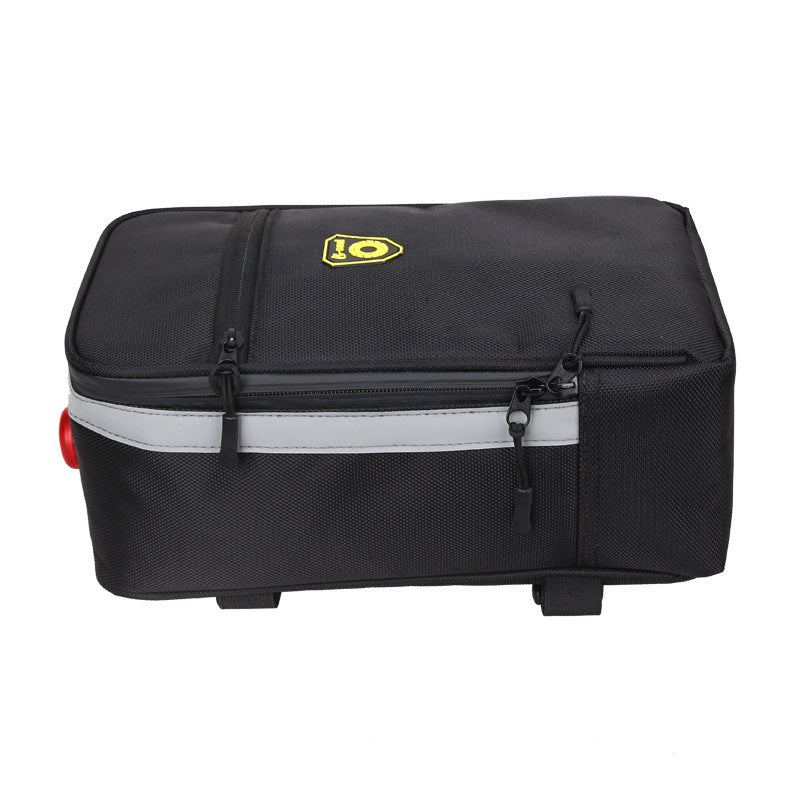 Rear-end seat bag for mountain bike electric car