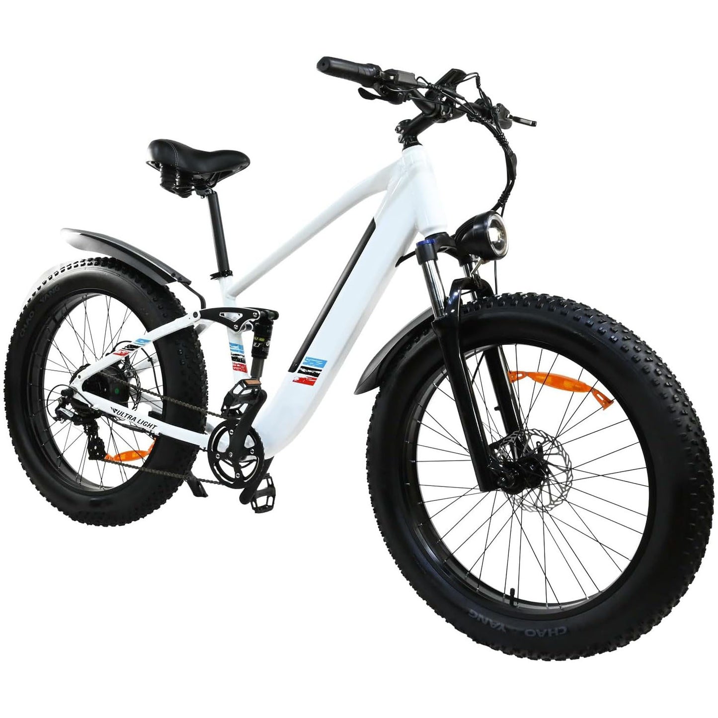 500W Motor Electric Bike For Adults - 25MPH Speed Removable Battery 48V 12AH, 26 Inches Fat-Tire Electric Bicycle