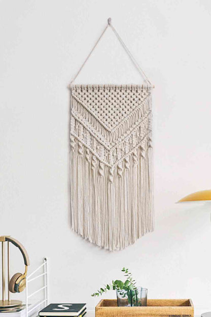 Warm Life Fringe Macrame Wall Hanging