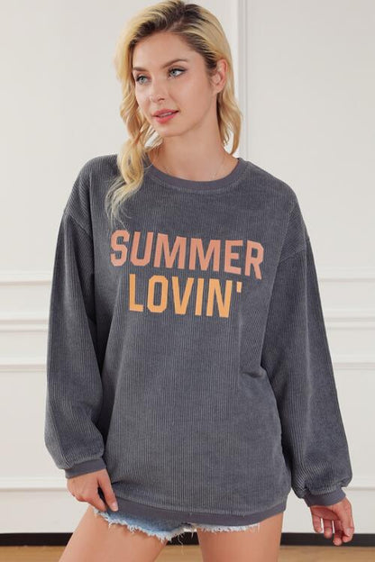 SUMMER LOVIN' Graphic Sweatshirt