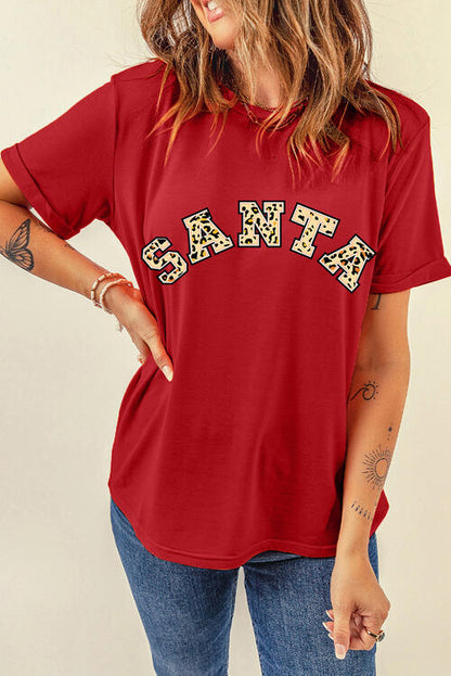 SANTA Graphic Short Sleeve T-Shirt