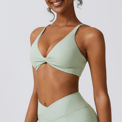 Spaghetti Strap Sport Bra