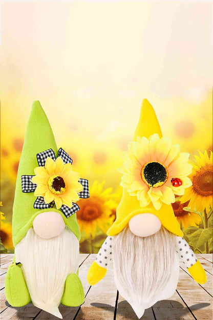 Random 3-Pack Sunflower Faceless Gnomes