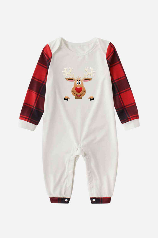 Rudolph Graphic Long Sleeve Jumpsuit